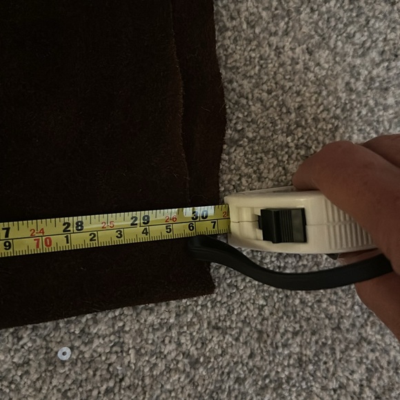 Fringed Brown Women's Chaps - Picture 12 of 12